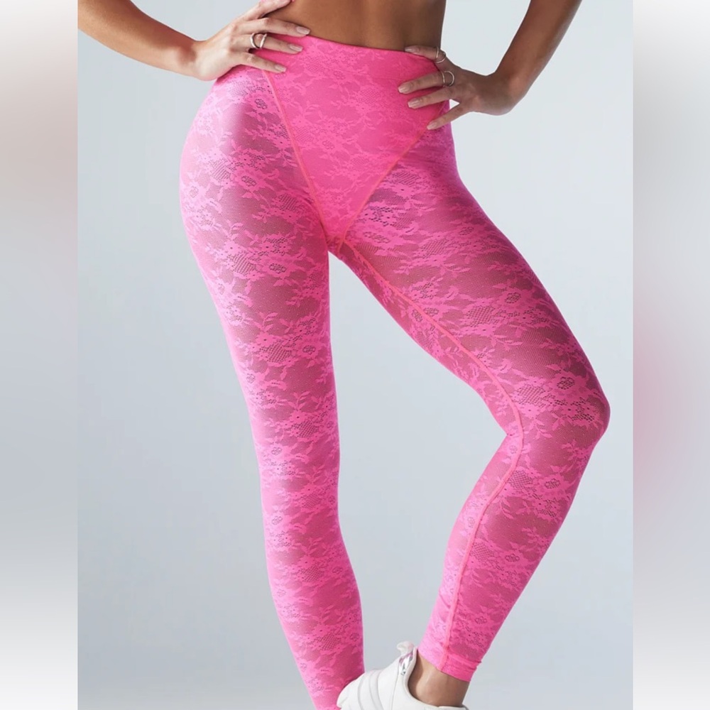 Savage fenty LACE RACE HIGH-WAIST LEGGING